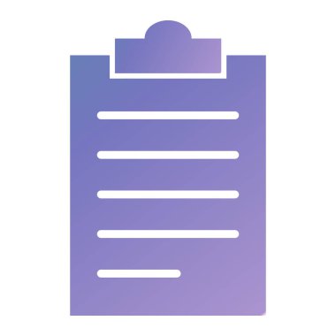 Belge. Web simgesi basit illüstrasyon