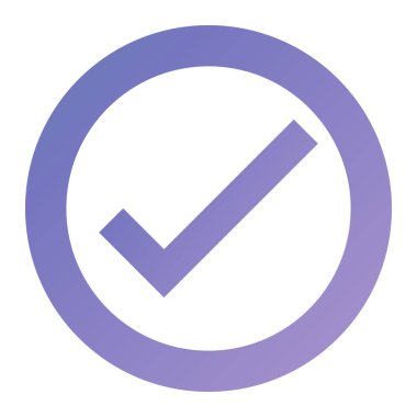 işaret simgesini işaretle, vektör illüstrasyonu