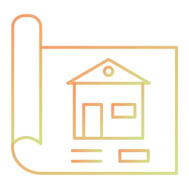 ev simgesi vektör illüstrasyonu