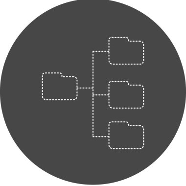 Directories Vector Glyph Icon Design 