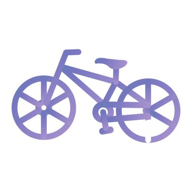 bisiklet ikonu vektör illüstrasyonu