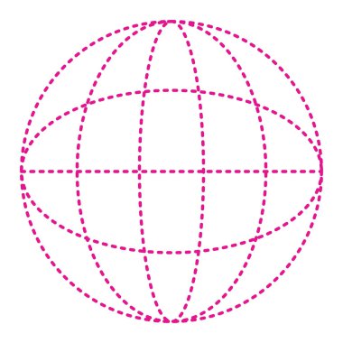 vector illustration of earth and world icon