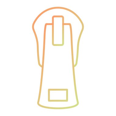 Modern b 'nin vektör illüstrasyonu eksik simgesi