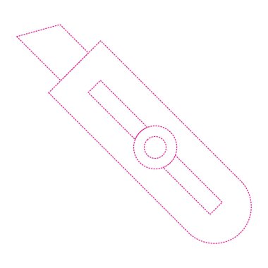 Kalem simgesi. vektör illüstrasyonu