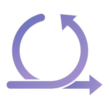 ok simgesi vektör illüstrasyonu