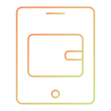 Kredi kartıyla. Basit resimleme