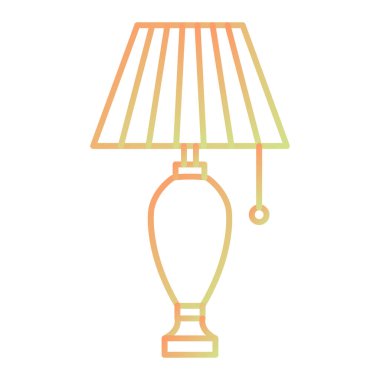 Lamba ikonu. vektör illüstrasyonu