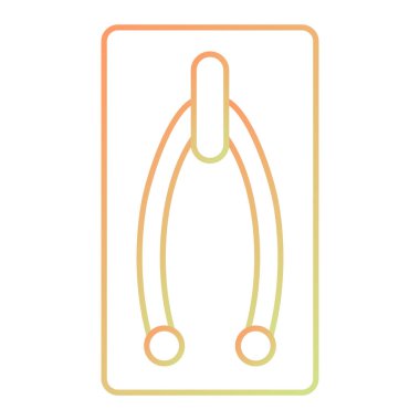 Bebek çıngırağı, illüstrasyon, beyaz arka plan vektörü