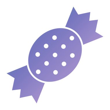 - Şeker. Web simgesi basit illüstrasyon