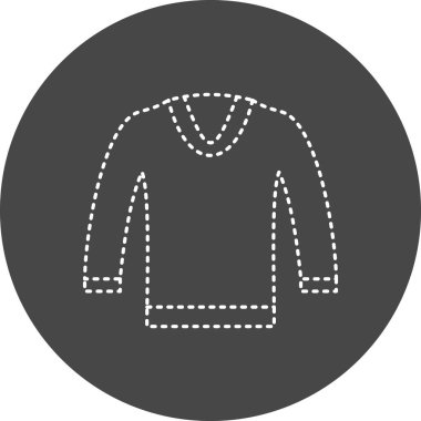 Moda simgesinin vektör illüstrasyonu