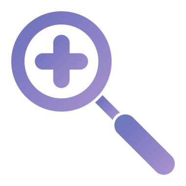 search vector icon. flat design style.