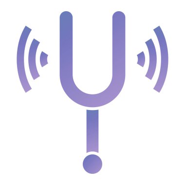 Müzik. Web simgesi basit illüstrasyon