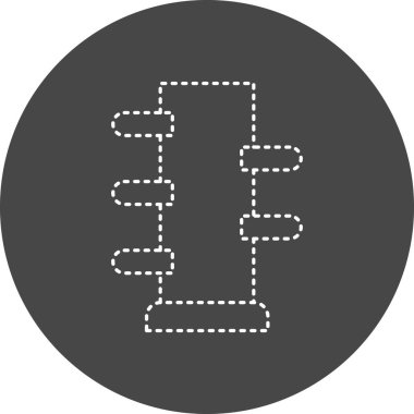 vector illustration of Wing Chun icon