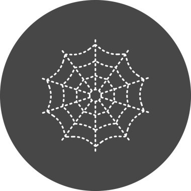 Spiderweb icon, vector illustration simple design