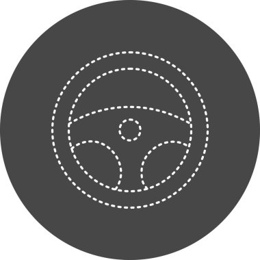 Direksiyon. Web simgesi basit tasarım