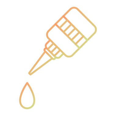 Şırınga simgesinin vektör illüstrasyonu