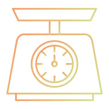 ölçek vektör simgesi modern basit tasarım