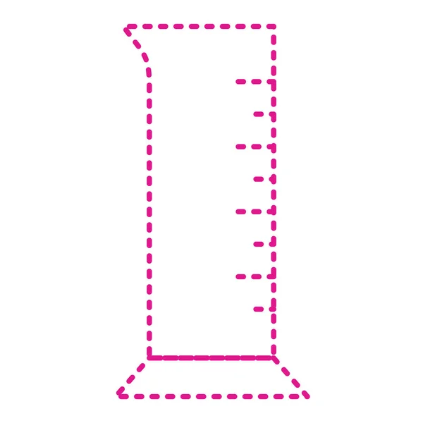Значок Пробірки Проста Ілюстрація Лабораторної Колби Векторні Піктограми Веб Дизайну — стоковий вектор