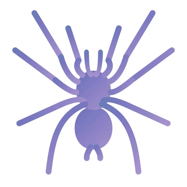 Halloween Spider Icon Isometric Insect Vector Symbol Web Design Isolated — Vetor de Stock