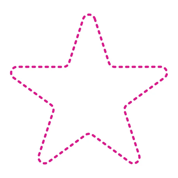 Icône Étoile Illustration Plate Icônes Vectorielles Étoiles Isolées Sur Fond — Image vectorielle