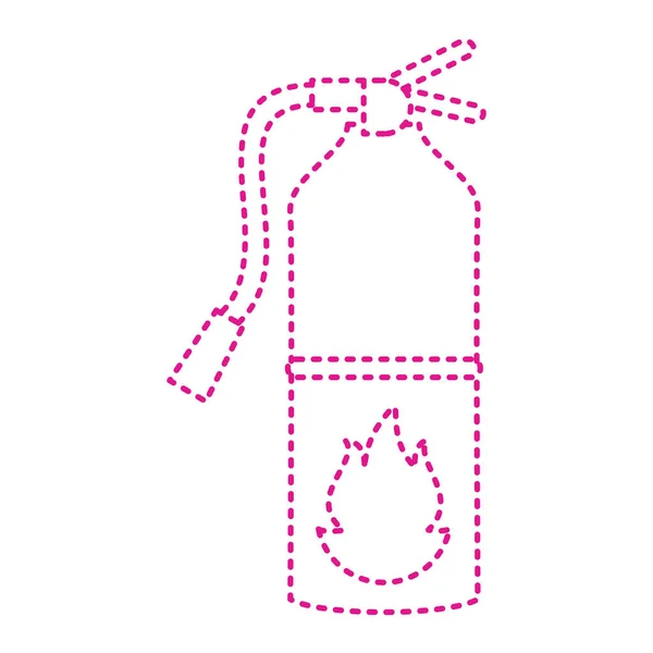 Feuerlöscher Symbol Skizze Illustration Von Gashydranten Vektorsymbolen Für Web — Stockvektor