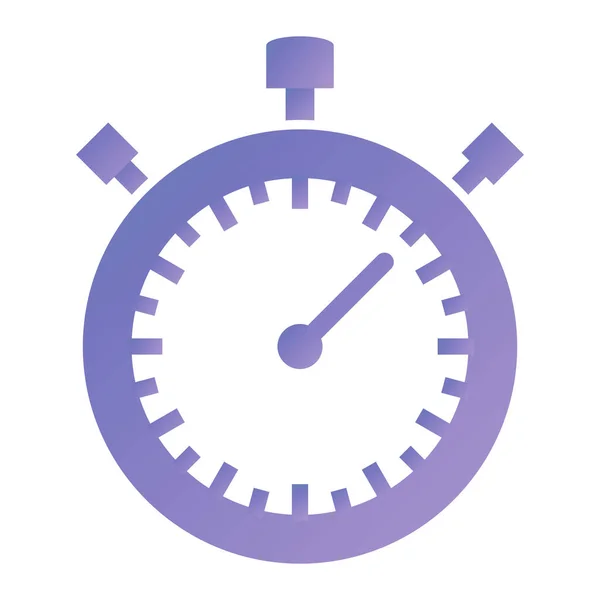 Kronometre Simgesi Web Için Zamanlayıcı Vektör Simgelerinin Basit Çizimi — Stok Vektör