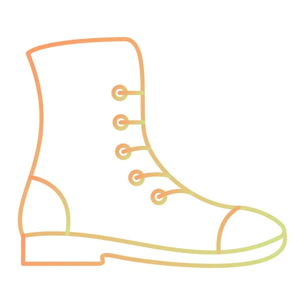 Boot Icon Vector Illustration — Stock Vector