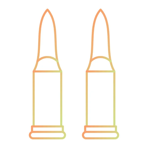 Bullets Web Simple Icon Illustration — Stock vektor