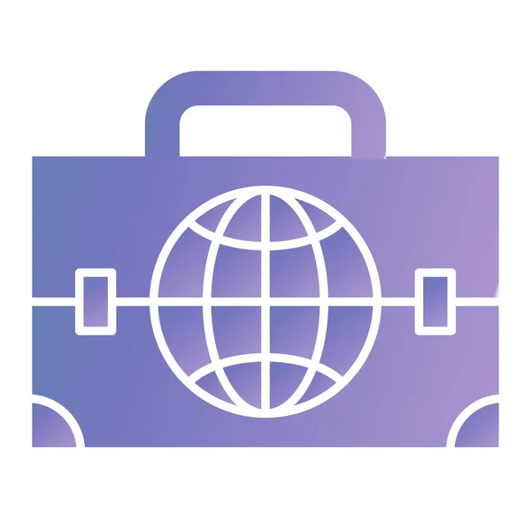 Earth Planet Globe Icon Vector Illustration — Stock Vector
