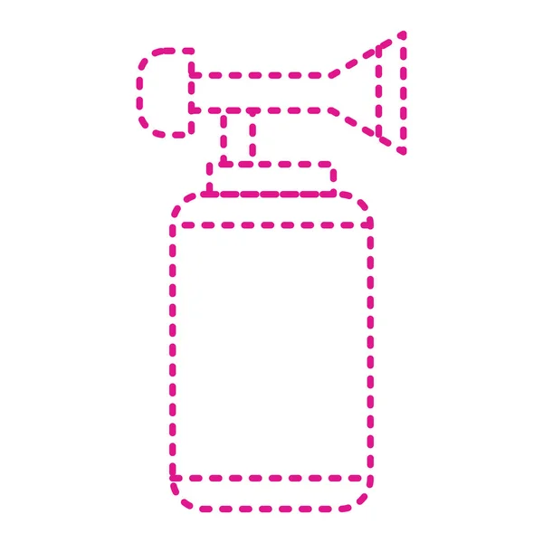 Water Spray Icon Outline Illustration Paint Extinguisher Vector Icons Web — Stockvektor