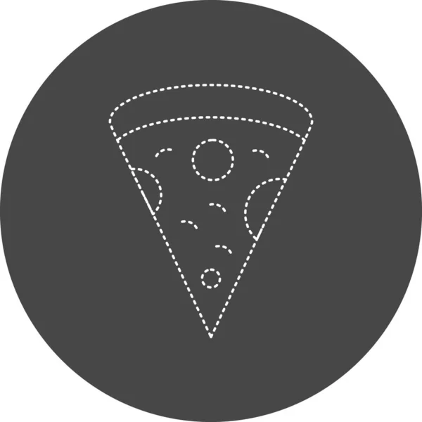 Веб Іконка Fast Food Векторна Ілюстрація — стоковий вектор