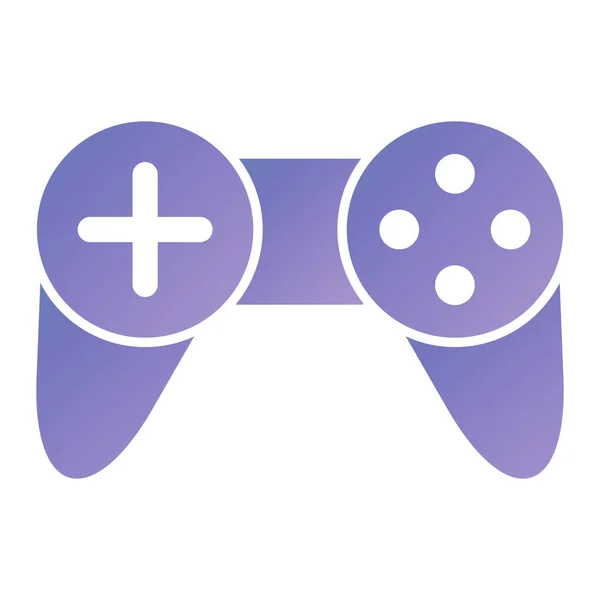 Gamepad Icono Vector Ilustración — Vector de stock