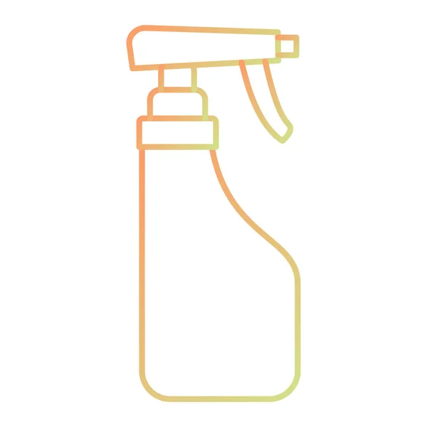 Cleaning Bottle Icon Outline Illustration Spray Vector Icons Web — Vettoriale Stock