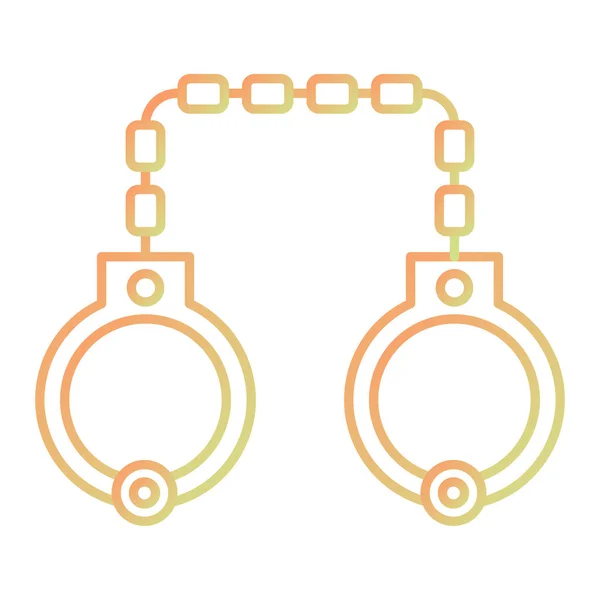 Vector Illustration Chain Icon — Stock Vector