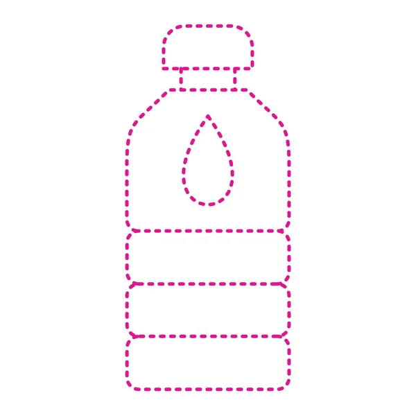 Jar Water Drop Icon Vector Illustration Design — Wektor stockowy