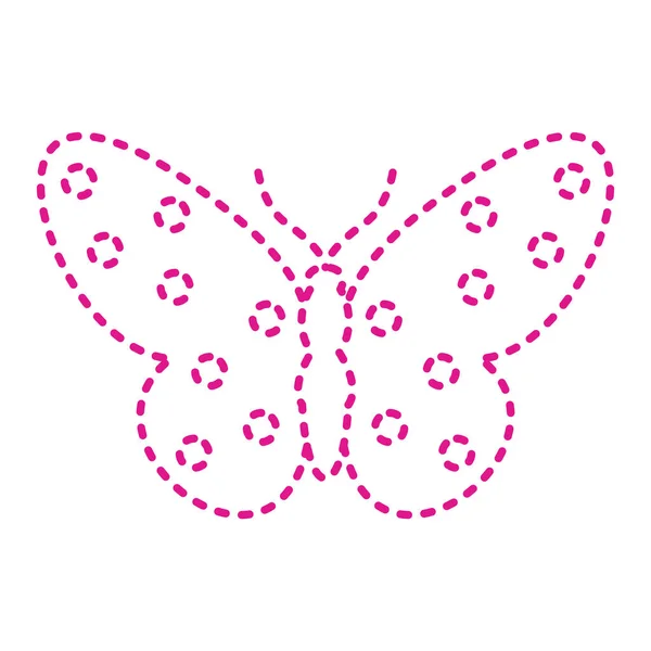 蝶のアイコンベクトルイラストデザイン — ストックベクタ