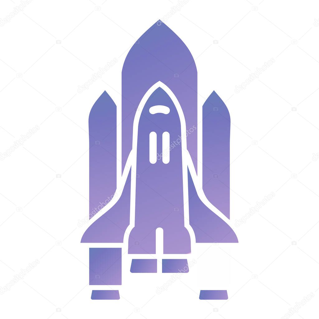 rocket icon vector illustration