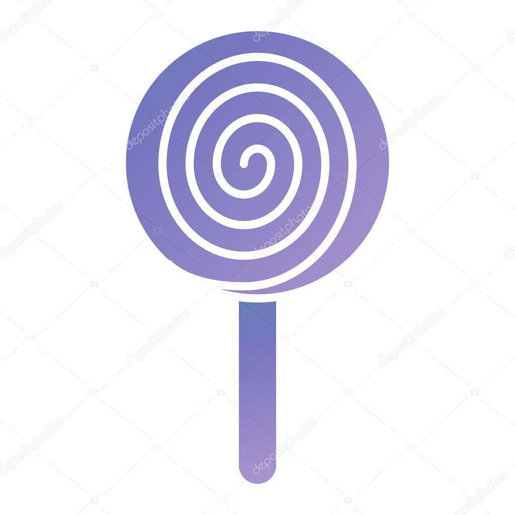 lollipop vector icon. flat style illustration. eps 10