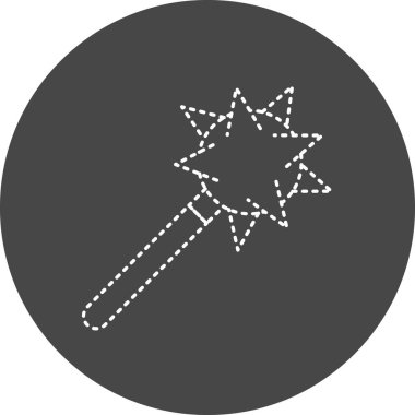 vector illustration of a  Mace icon