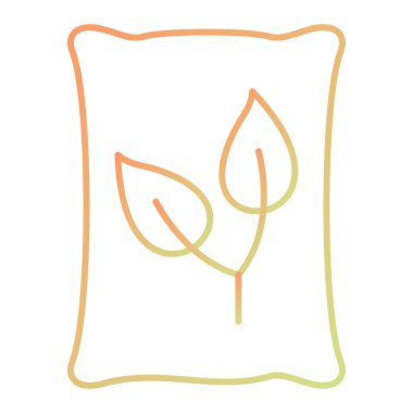 bitki simgesi vektör illüstrasyonu