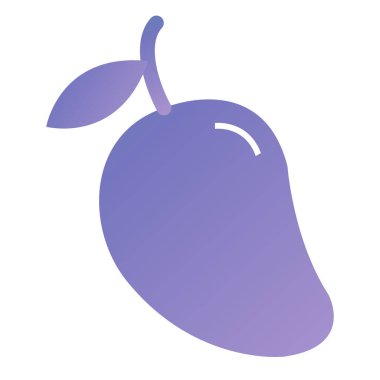 Taze meyve ikonu. vektör illüstrasyonu