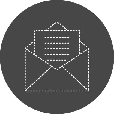 Mailing color  icon, vector illustration