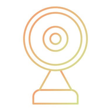 Webcam kutsal kişilerin resmi. Vektör çizim