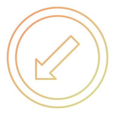 ok simgesi vektör illüstrasyonu