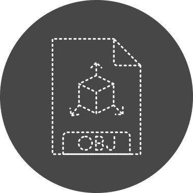 vektör dosya biçimi simgesi 