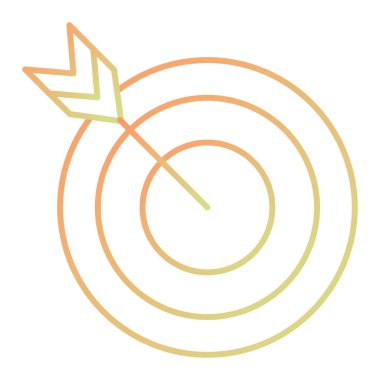 target, web simple icon illustration