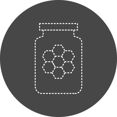 bal simgesinin vektör illüstrasyonu