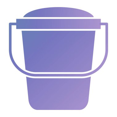 Kova. Web simgesi basit tasarım