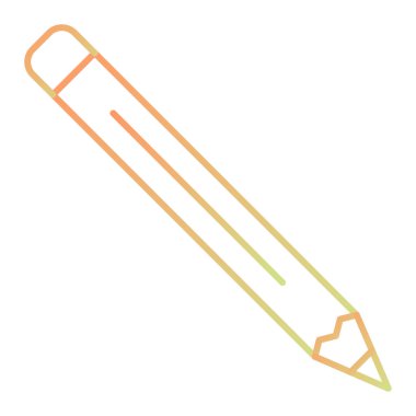 kalem simgesi vektör illüstrasyonu