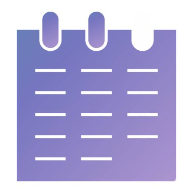 Belge. Web simgesi basit illüstrasyon